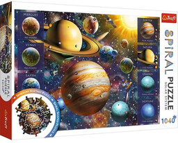 Puzzle 1040 Spiral Układ Słoneczny TREFL