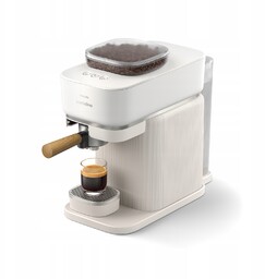 Philips Baristina ekspres do kawy BAR302/20 biały drewniana