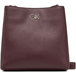Torebka Calvin Klein K60K612803 Bordowy