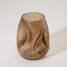 Wazon Bronze Wave I 13x13x18 cm, 13x13x18 cm