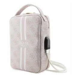 Guess 4G Printed Stripes GUHBP4RPSP Różowy Organizer