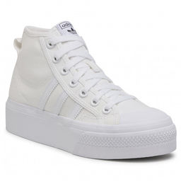 Sneakersy adidas Nizza Platform Mid W FY2782 Biały