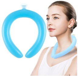 Żelowa opaska chłodząca na szyję - wielorazowy kompres