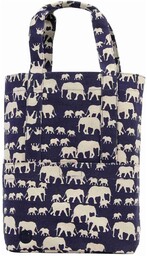 torebka MI-PAC - Tote Elephants Blue (001) rozmiar: