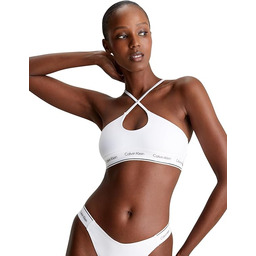 Calvin Klein Damski biustonosz z wiązaniem na szyi,
