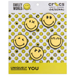Ozdoba do butów Crocs Smileyworld 5Pck 10015113 Kolorowy