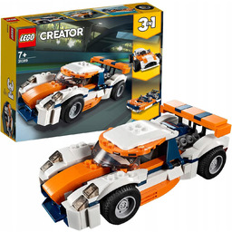 Lego Creator 31089 Słoneczna Wyścigówka Samochód 3w1 Łódka