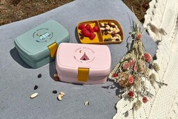 Lunchbox z wkładką Adventure Tipi 1210036749-Lassig, pudełka śniadaniowe