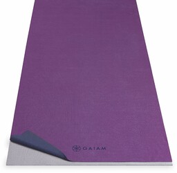 Gaiam Ręcznik do maty unisex, winogrona/granatowa, jeden rozmiar