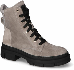 Botki Nessi 22388 Szary W3 zamsz