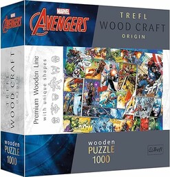 Trefl 20174  Puzzle Drewniane: Komiksowe uniwersum Marvela