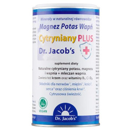 Dr. Jacob''s Magnez Potas Wapń Cytryniany PLUS, 300