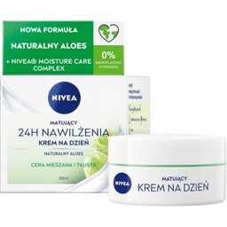 NIVEA 24H Nawilżenia Matujący krem na dzień