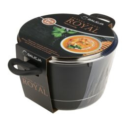 Garnek wysoki Royal 24 cm 5,6 L czarny