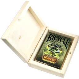 Karty do Gry BICYCLE WORD OF WORDCRAFT BURNING