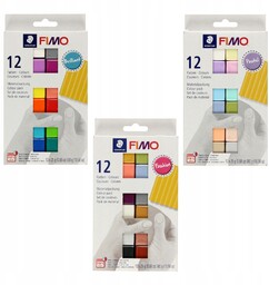 Fimo masa plastyczna modelina 36kol x 25g Soft