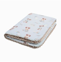 Bonjour Cherie Kocyk duży 100/150 Rayan Minky Bleached