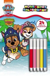 Psi Patrol Numerkowe kolorowanki 3 DINOakcja