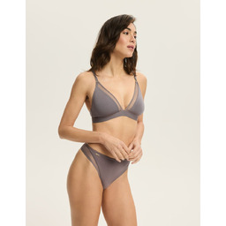 Biustonosz trójkąt Blissy Esotiq szary M