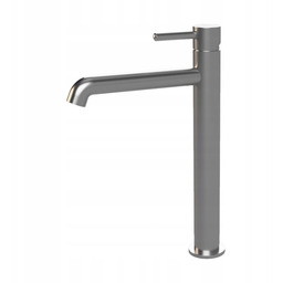 Bateria umywalkowa wysoka Omnires nikiel szczotkowany Y1212NI