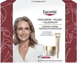 Zestaw Eucerin Hyaluron-Filler + Elasticity, krem na noc,