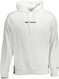 BLUZA TOMMY HILFIGER BEZ ZAMKA MĘSKA BIAŁA