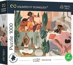 Trefl Prime - Puzzle UFT Yoga, Cats &