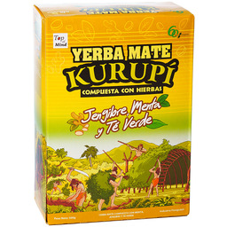 Kurupi Ginger Mint and Green Tea 500g