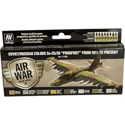 Vallejo Farby do stosowania z aerografem, różne, 17