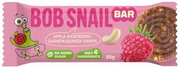 Bob Snail Baton owocowo-orzechowy, jabłko, malina, nerkowce, chrupki