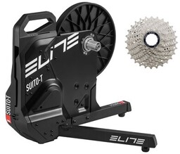 ELITE Trenażer rowerowy Suito-T + Kaseta zębatek SHIMANO