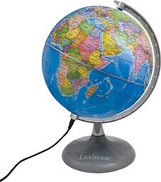 Lexibook, Podświetlany Globus-Planetarium, Stem, 2-W-1: Globus za Dnia,
