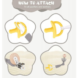 ZAWIESZKA ŁAŃCUSZEK DO SMOCZKA DREWNIANE ZAWIESZKI BAWEŁNIANE 3