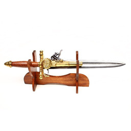 replika pistolet-sztylet na stojaku denix model 1204+801