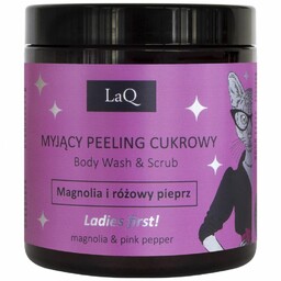 LaQ Naturalny Peeling myjący Magnolia - Skuteczne Oczyszczenie