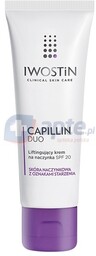 Iwostin Capillin DUO liftingujący krem na naczynka SPF20