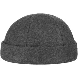 Czapka Dokerka Port by Lipodo, ciemnoszary, One Size