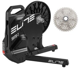 ELITE Trenażer rowerowy Suito-T + Kaseta rowerowa SHIMANO