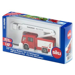 SIKU Samochód Wóz strażacki z masztem teleskopowym 1749