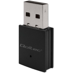 Qoltec 56989 Bezprzewodowy mini adapter WiFi Standard AC