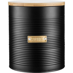 Typhoon Puszka na ciastka, silikon, czarny/złoty, jeden