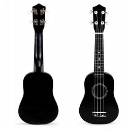 Gitara ukulele dla dzieci drewniana 4 struny nylonowe