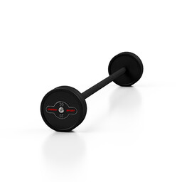Marbo Sport Sztanga gumowana prosta 20 kg czarny