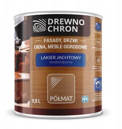 DREWNOCHRON Lakier jachtowy półmat 0,8L