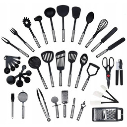 Akcesoria Kuchenne Przybory Zestaw Przyborów Kuchennych 40 Sztuk