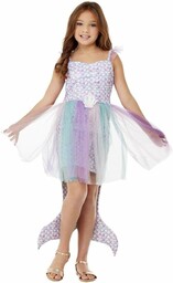 Seashell Mermaid Costume, Purple