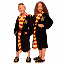 Miękki i Ciepły Szlafrok Harry Potter Gryffindor