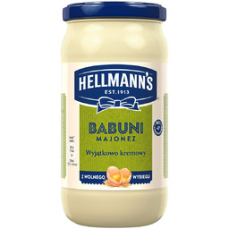 Majonez Hellmann''s Babuni o kremowej konsystencji 500 ml
