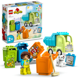 Lego Duplo 10987 Śmieciarka Ciężarówka Recyklingowa Wywrotka