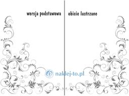 naklejka gałązka dekoracyjna 2 naklejka